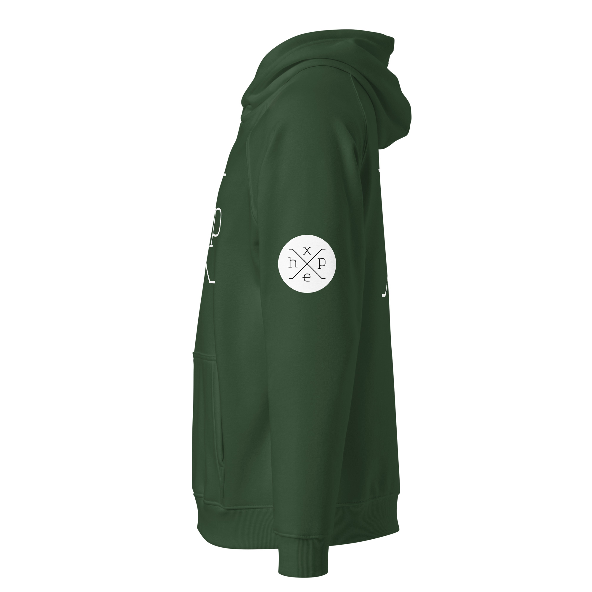 Unisex eco raglan hoodie - Color - Image 10
