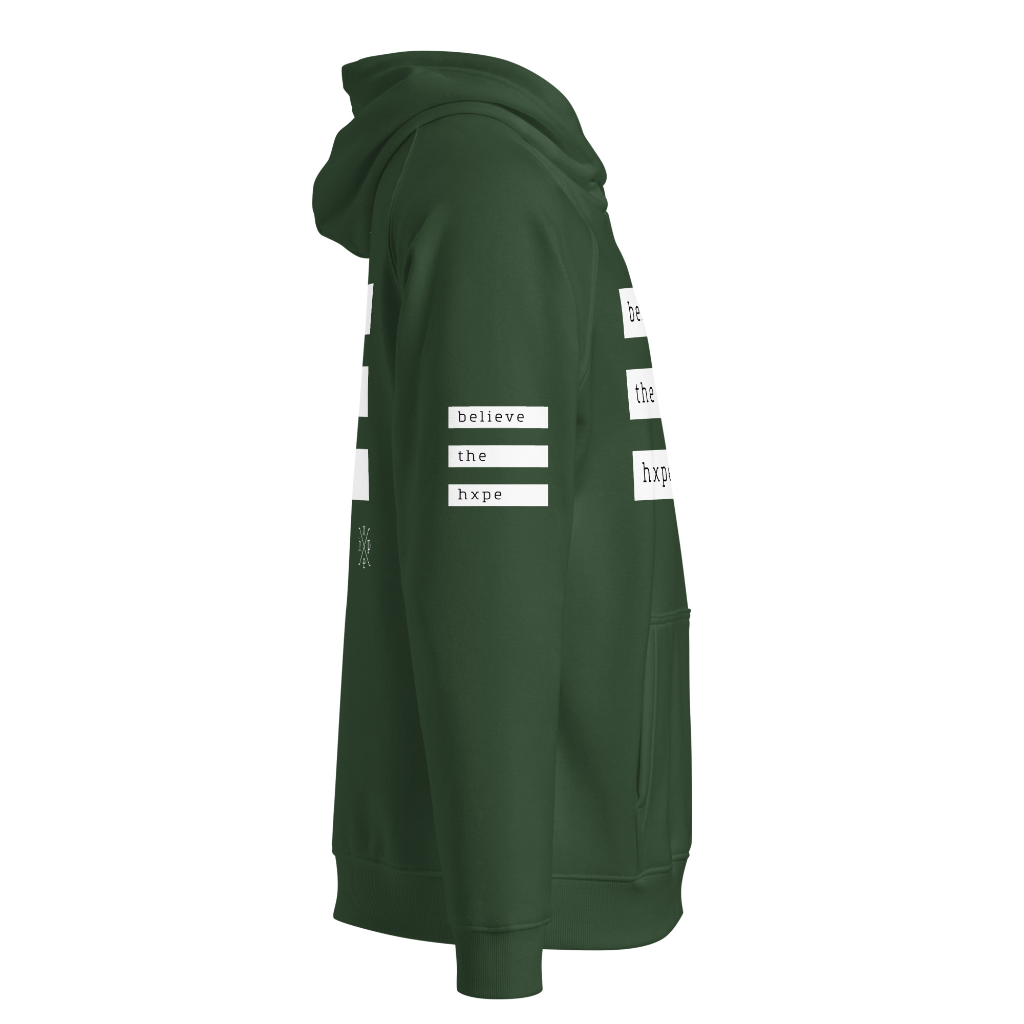 Unisex eco raglan hoodie - Color - Image 11