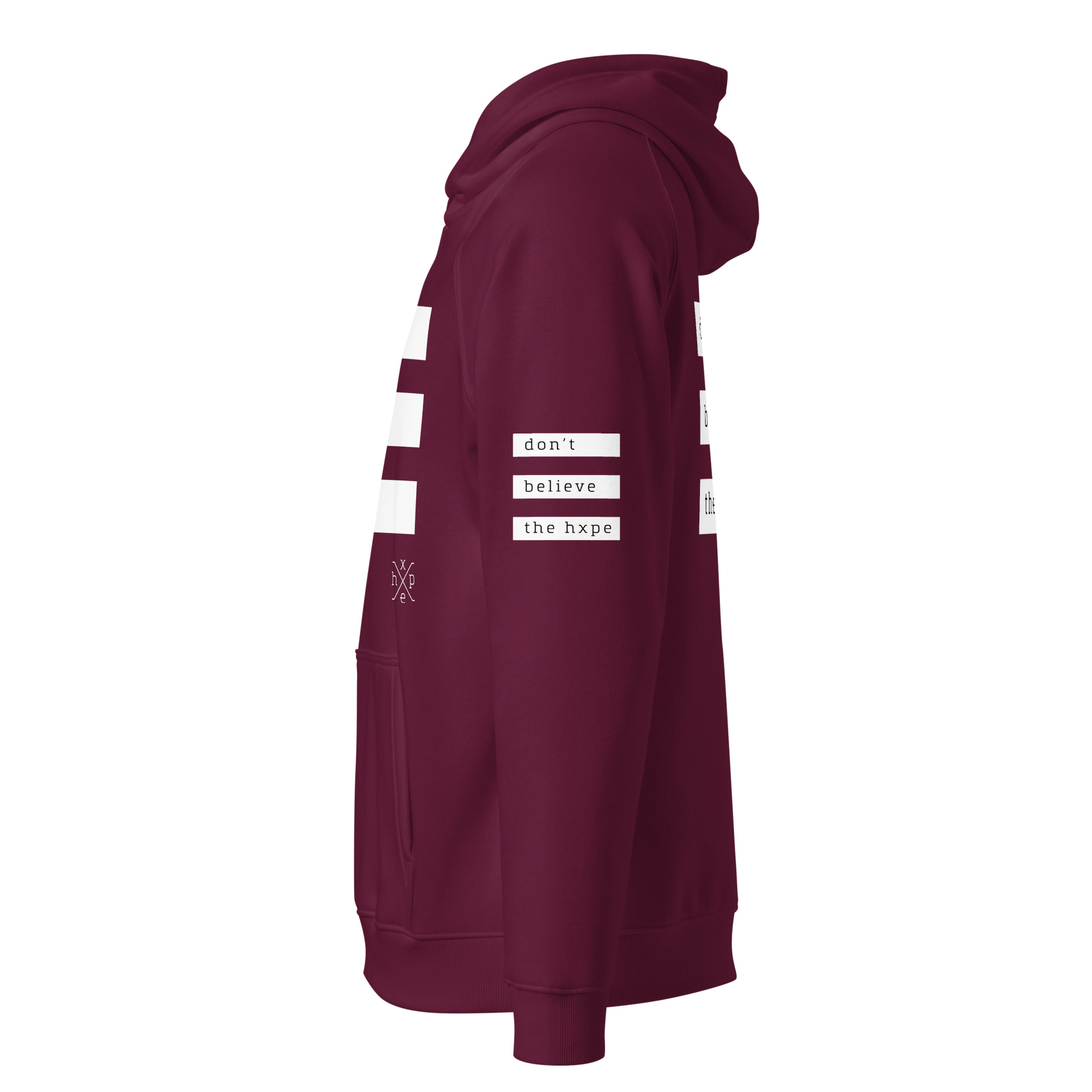 Unisex eco raglan hoodie - Color - Image 2