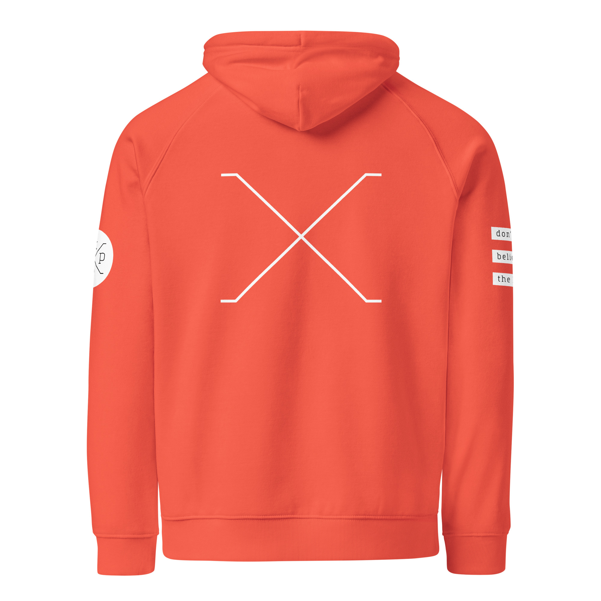Unisex eco raglan hoodie - Color - Image 16