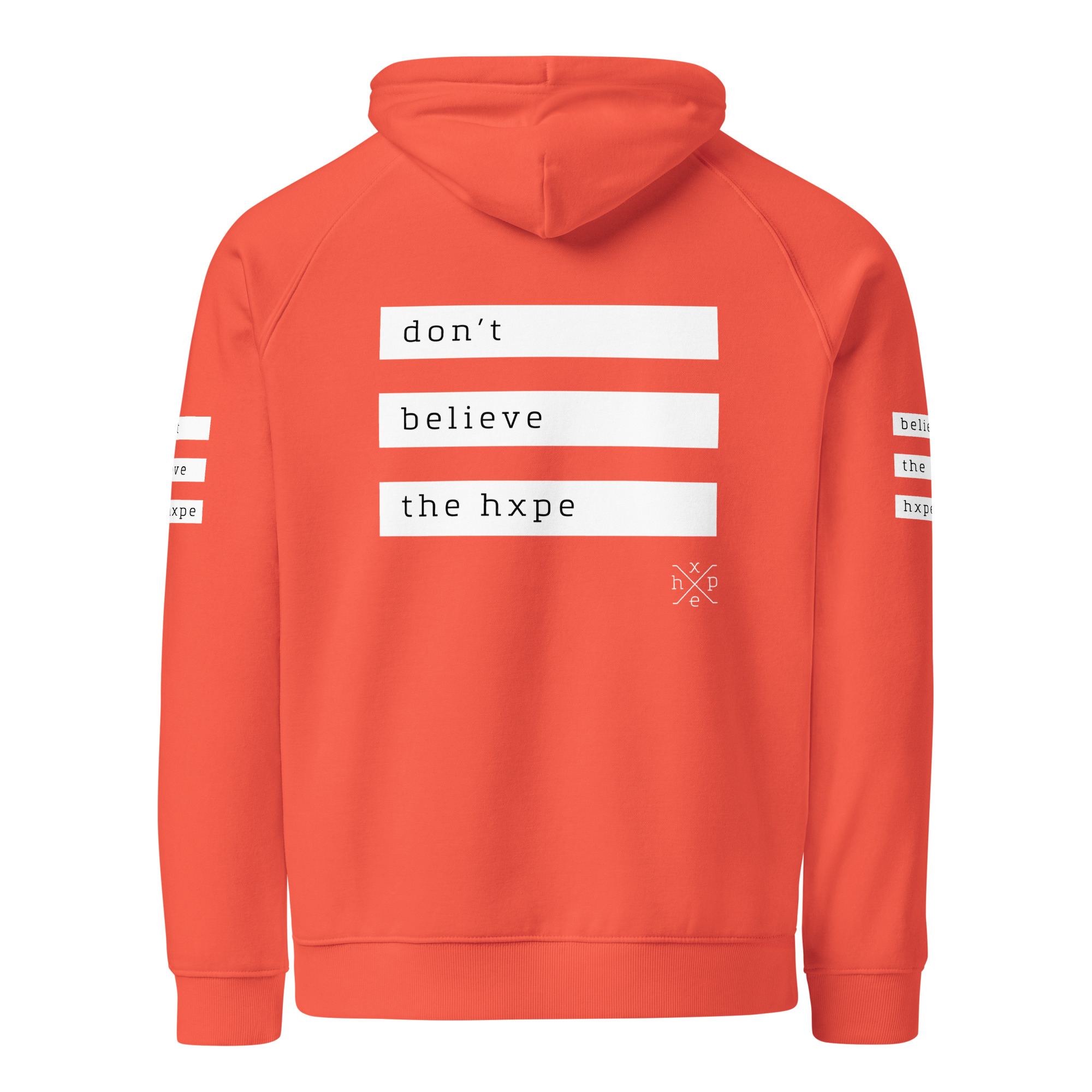 Unisex eco raglan hoodie - Color - Image 16