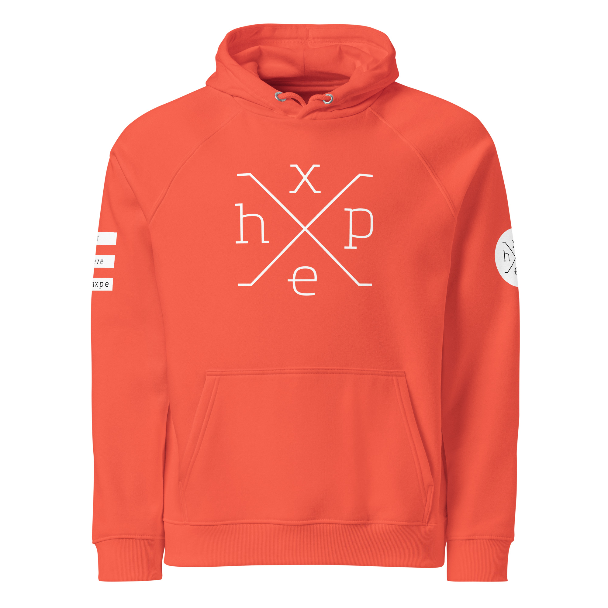 Unisex eco raglan hoodie - Color - Image 13