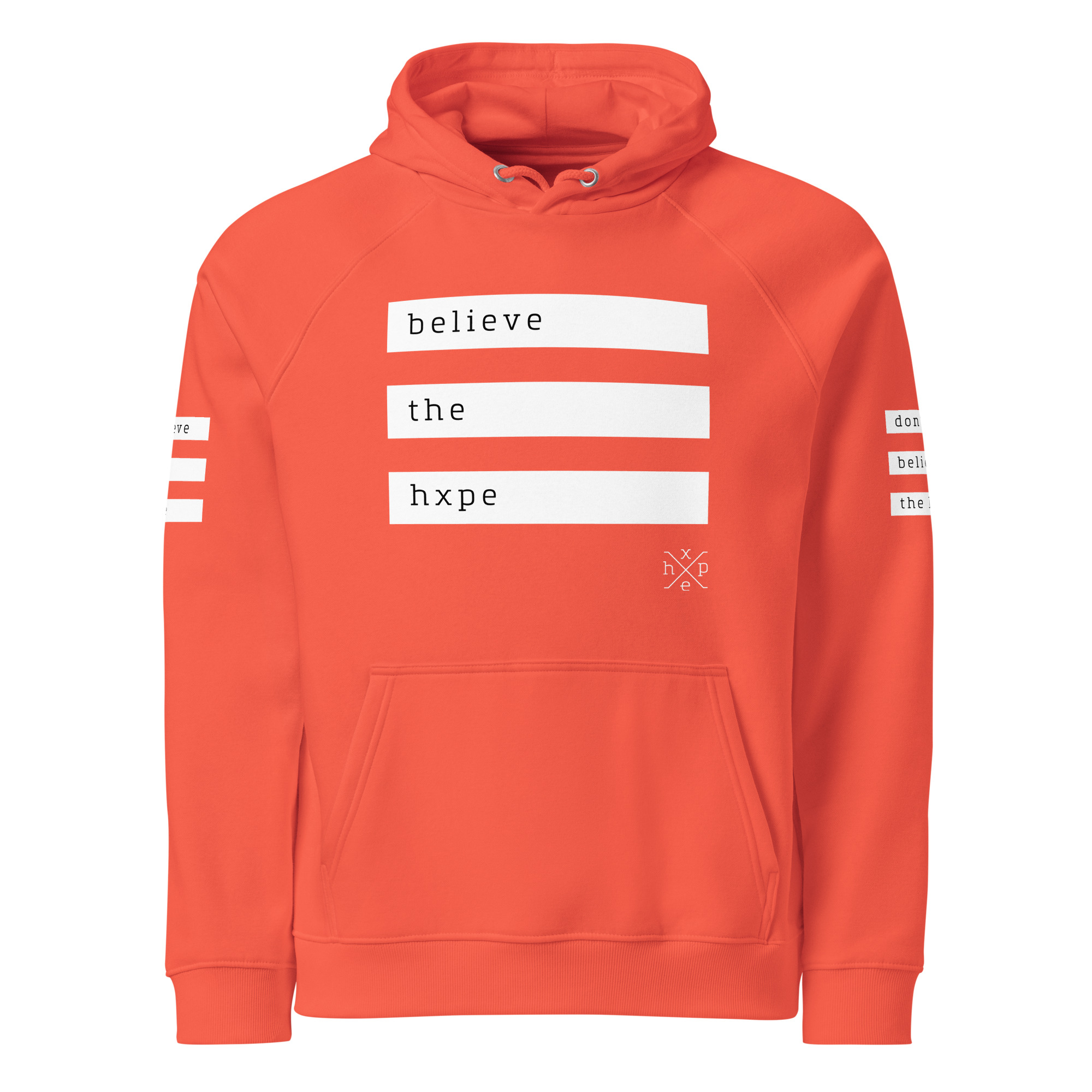 Unisex eco raglan hoodie - Color - Image 13