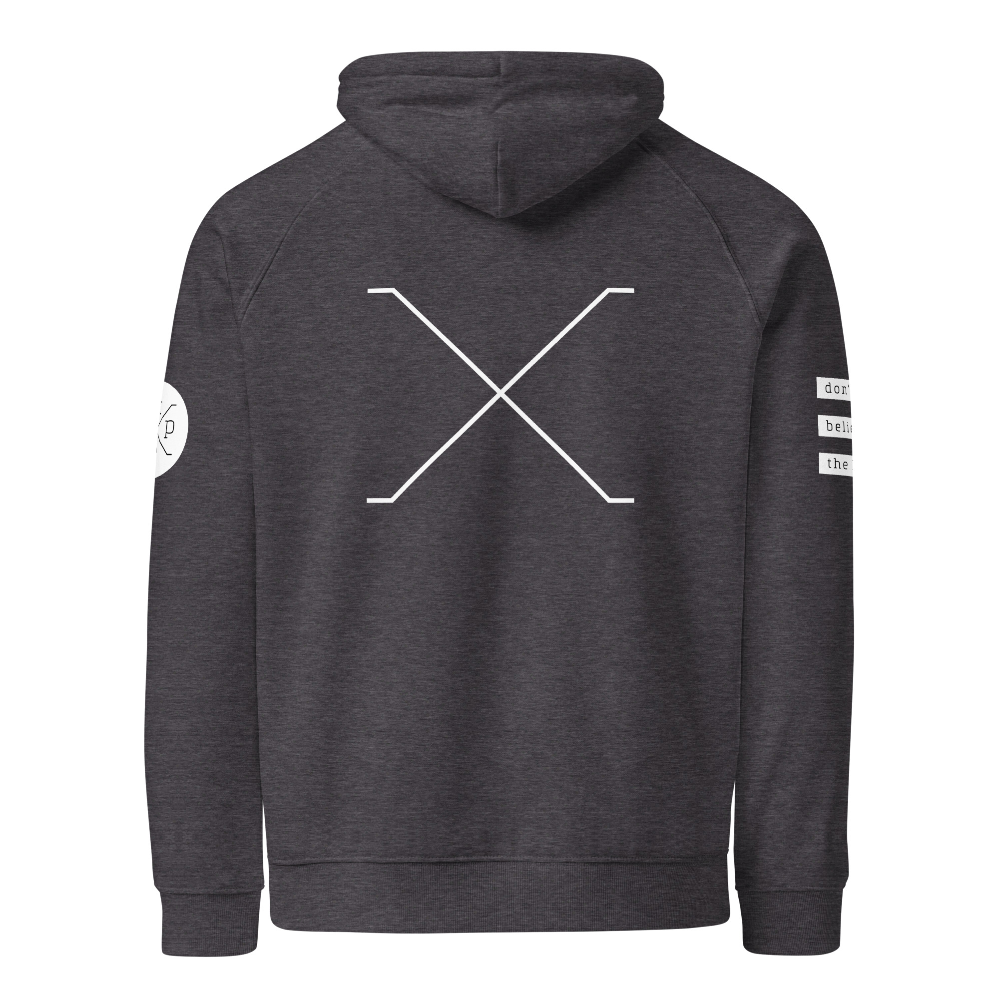 Unisex eco raglan hoodie - Color - Image 8