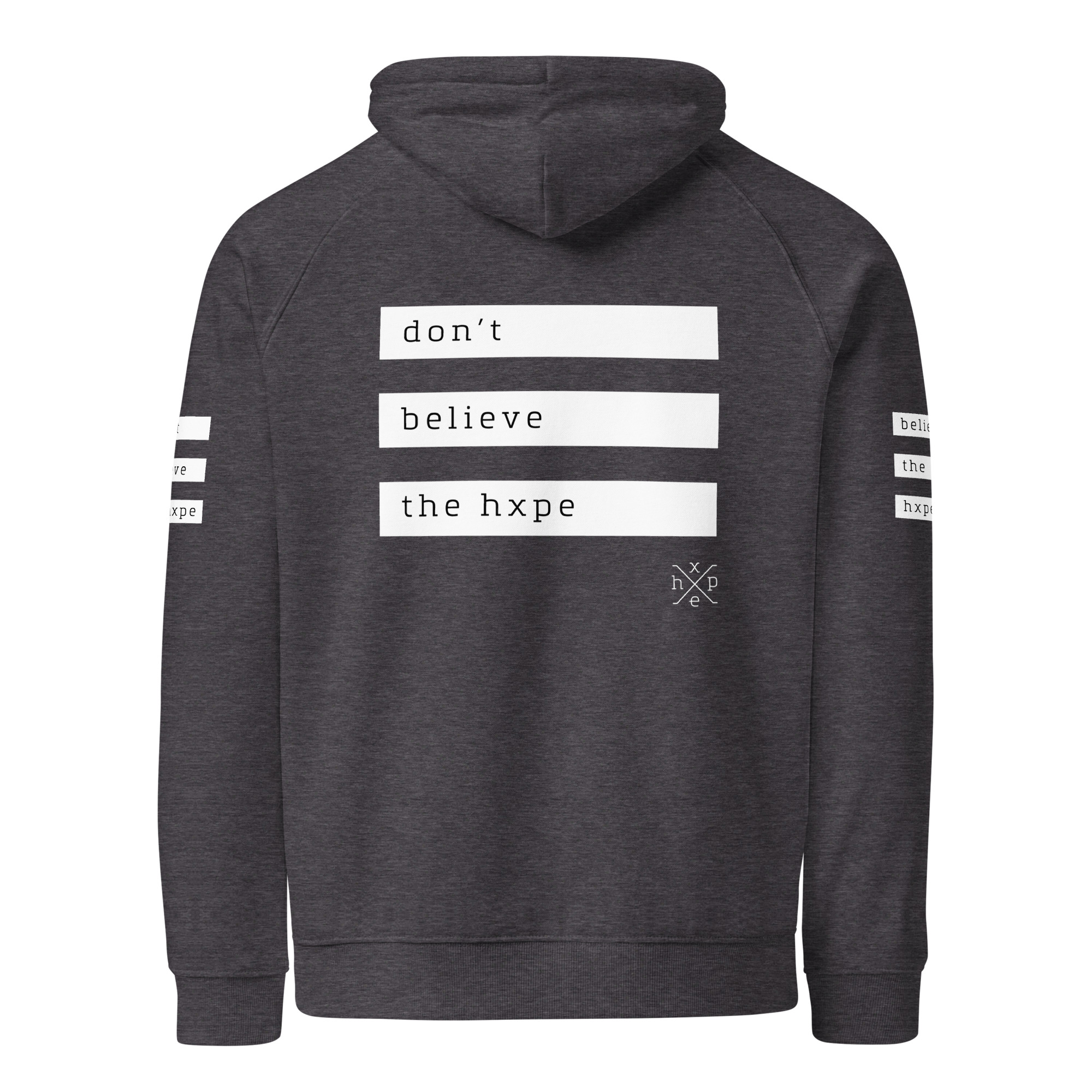 Unisex eco raglan hoodie - Color - Image 8