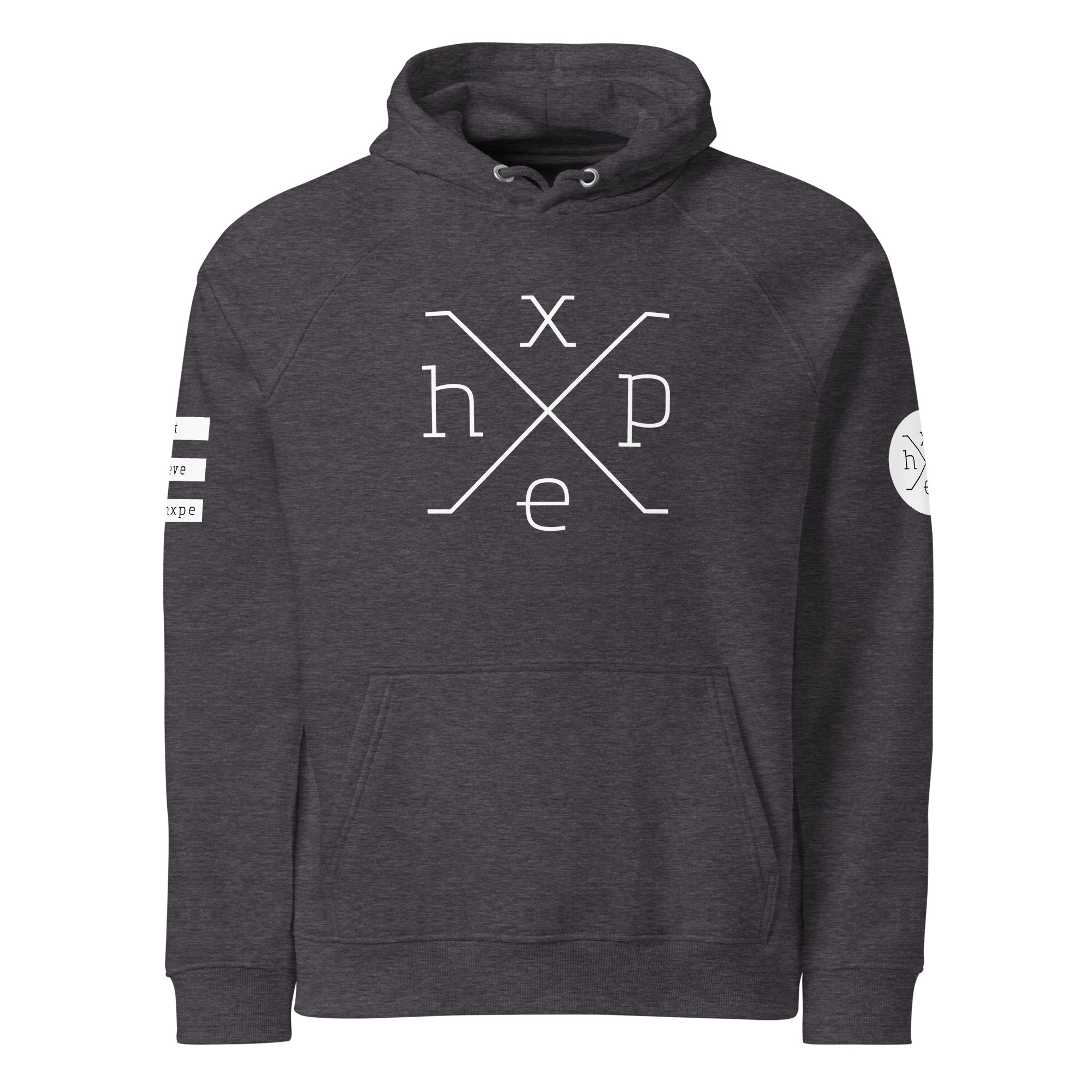 Unisex eco raglan hoodie - Color - Image 5