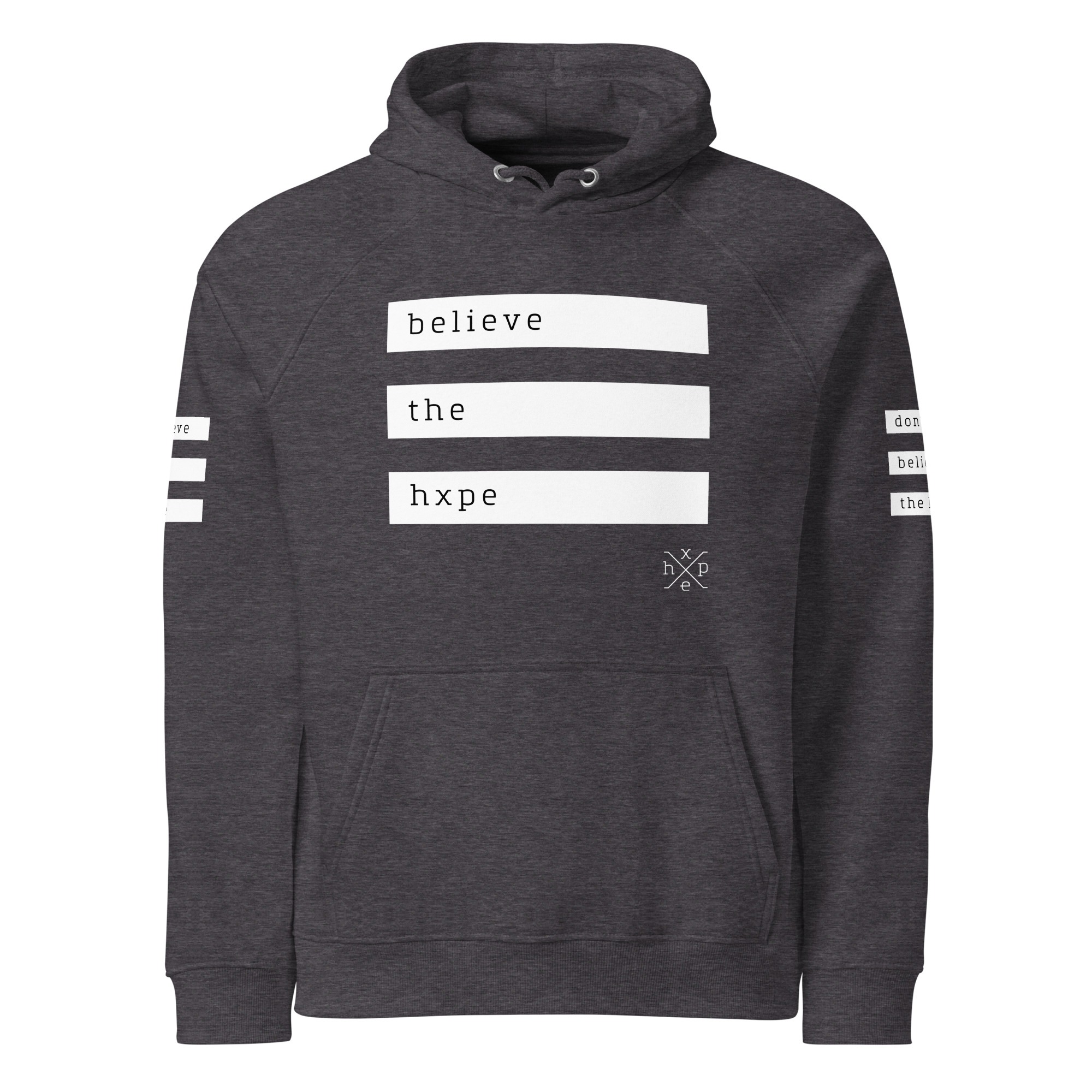 Unisex eco raglan hoodie - Color - Image 5