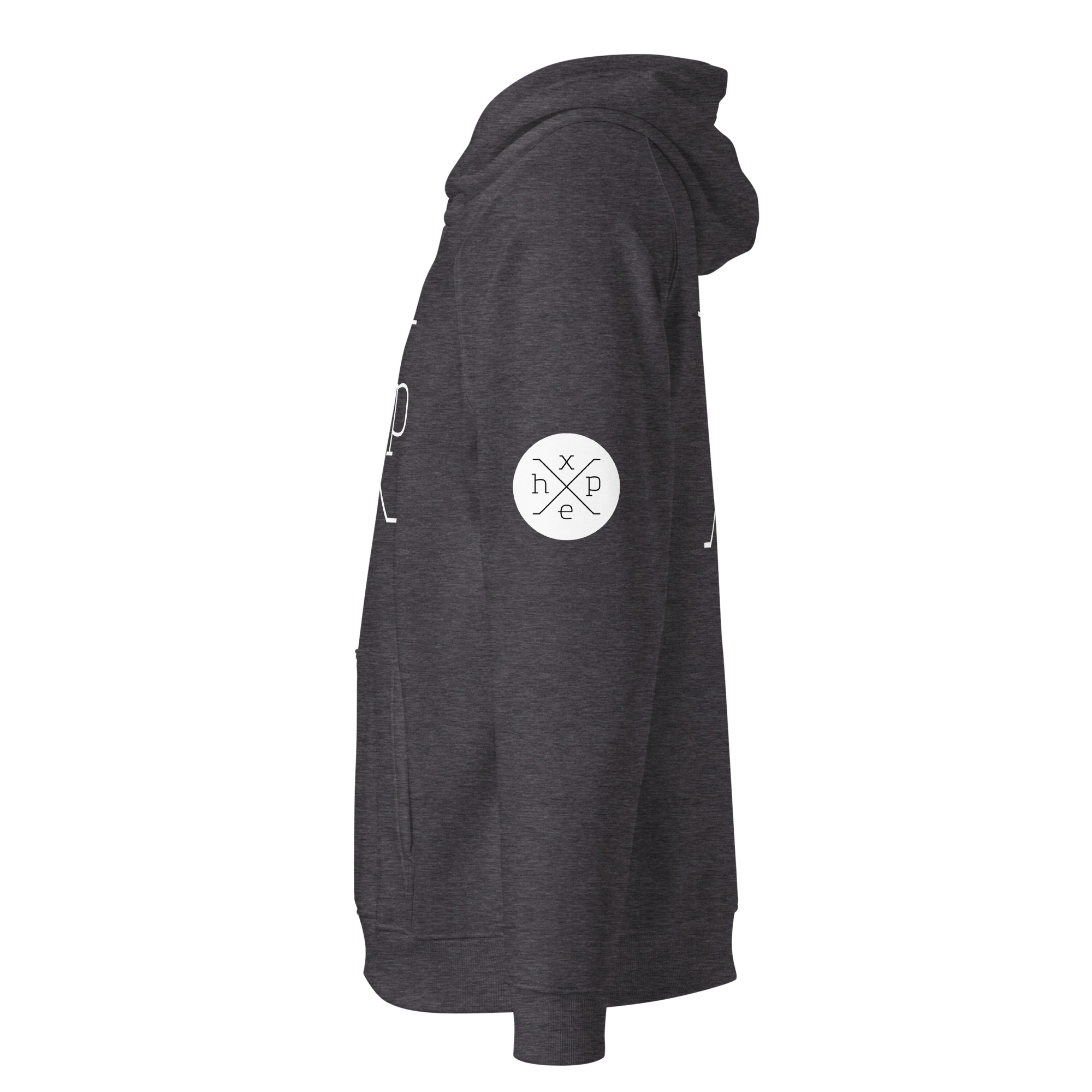 Unisex eco raglan hoodie - Color - Image 6