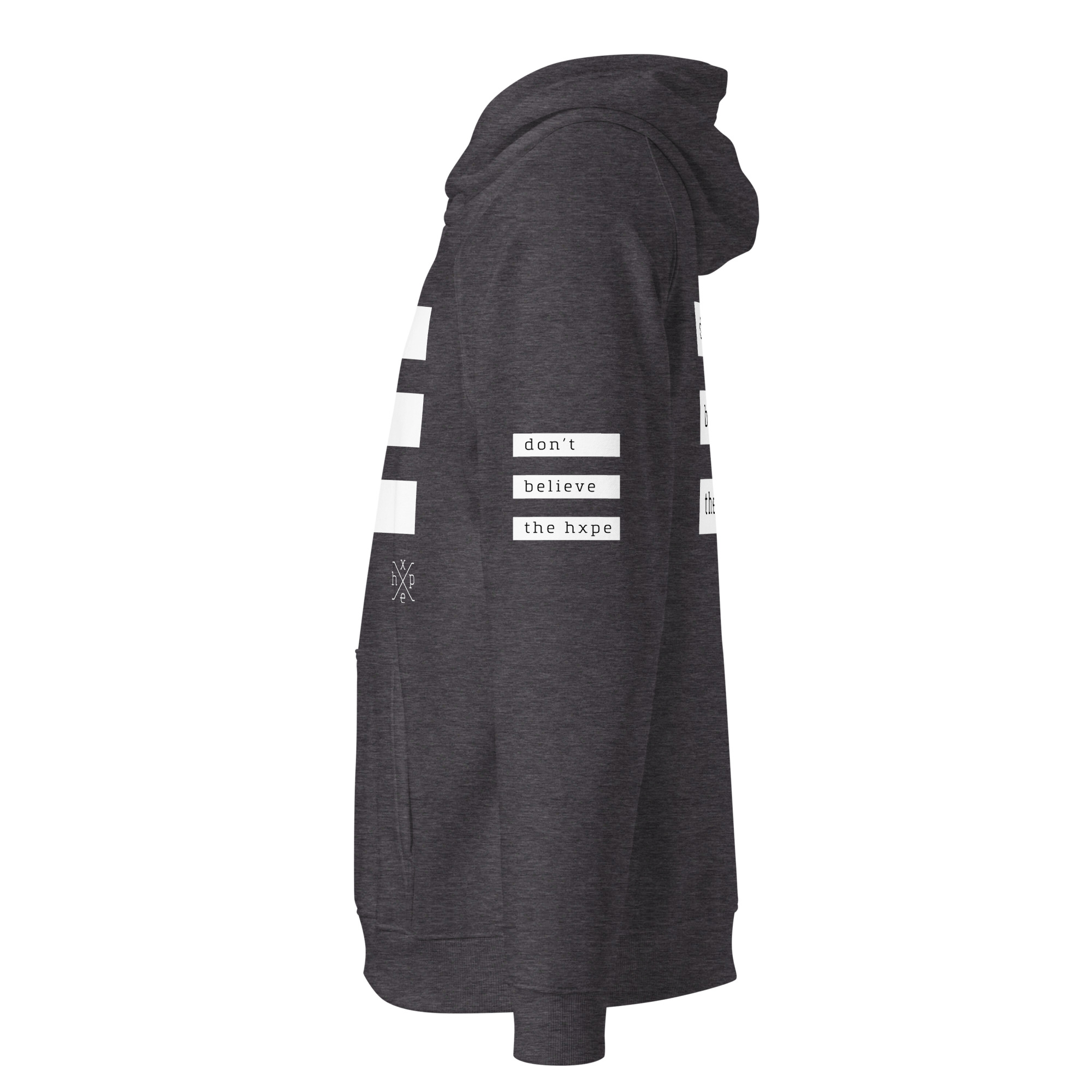 Unisex eco raglan hoodie - Color - Image 6