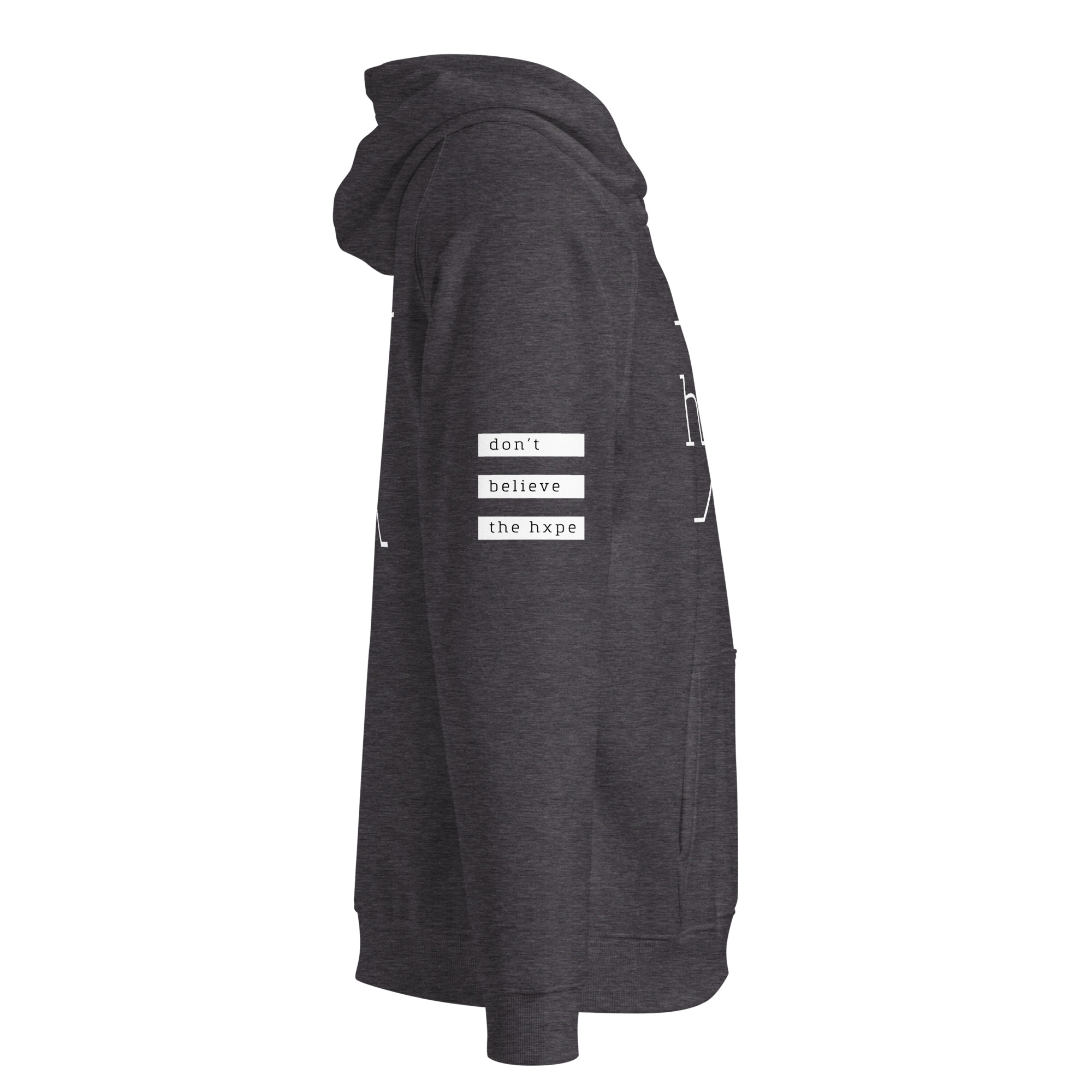 Unisex eco raglan hoodie - Color - Image 7