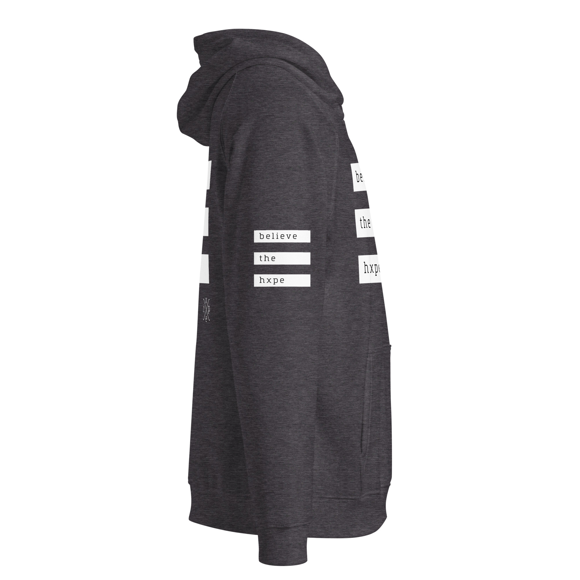 Unisex eco raglan hoodie - Color - Image 7